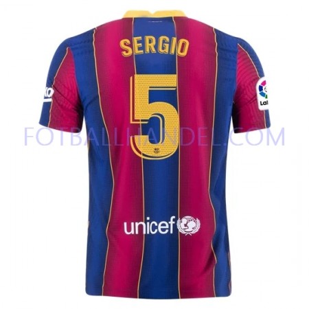 Herre Fotballdrakter FC Barcelona Sergio Busquets 5 Hjemme 2020-21 Kortermet